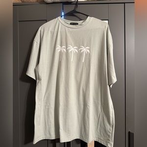 Oversized Mint Green Tee